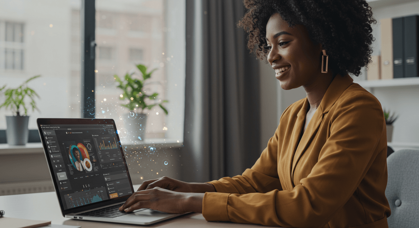 Black women co-founders using AI web development platform - authentic digital solutions for women-led brands