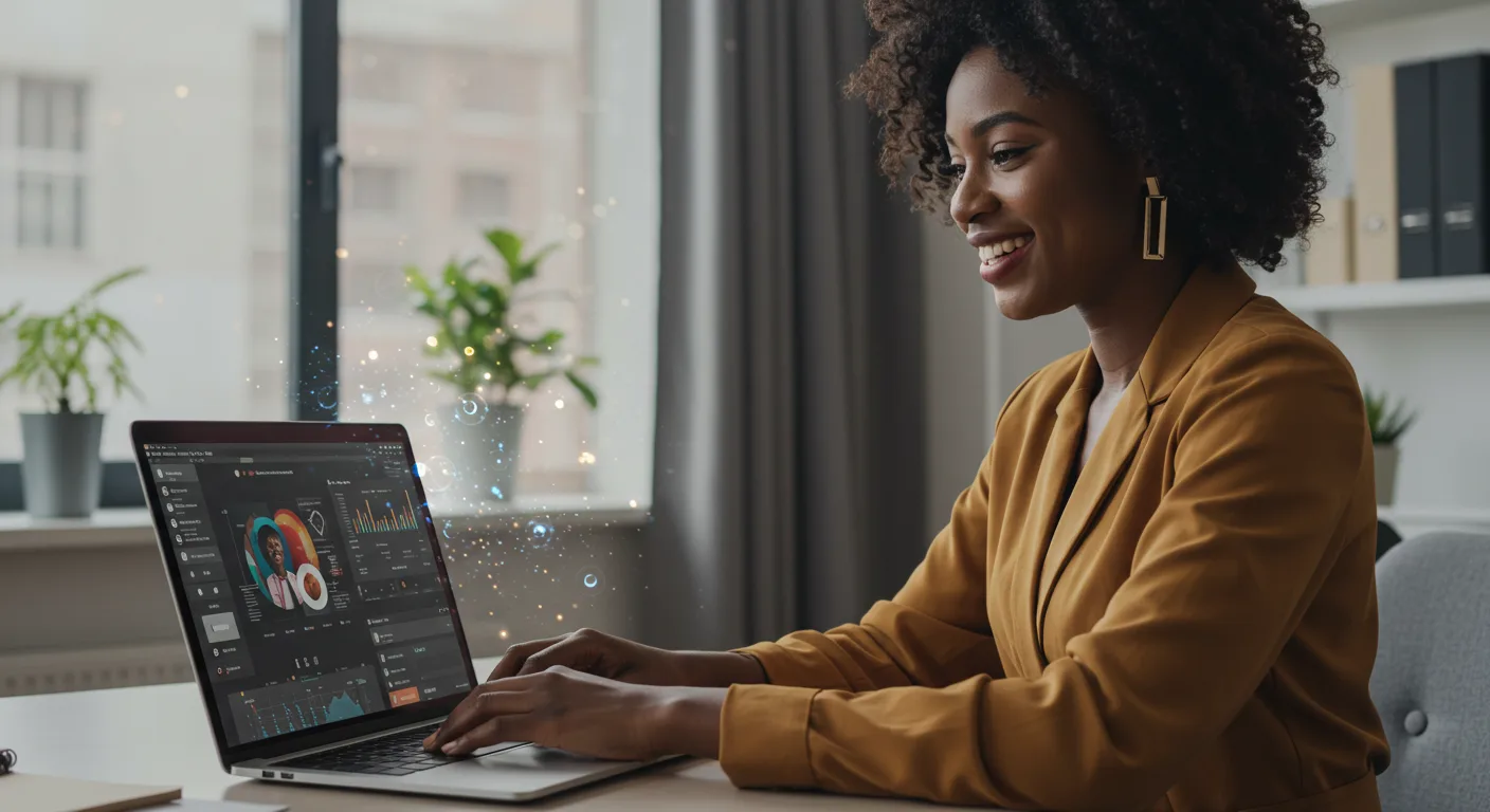 Black women co-founders using AI web development platform - authentic digital solutions for women-led brands